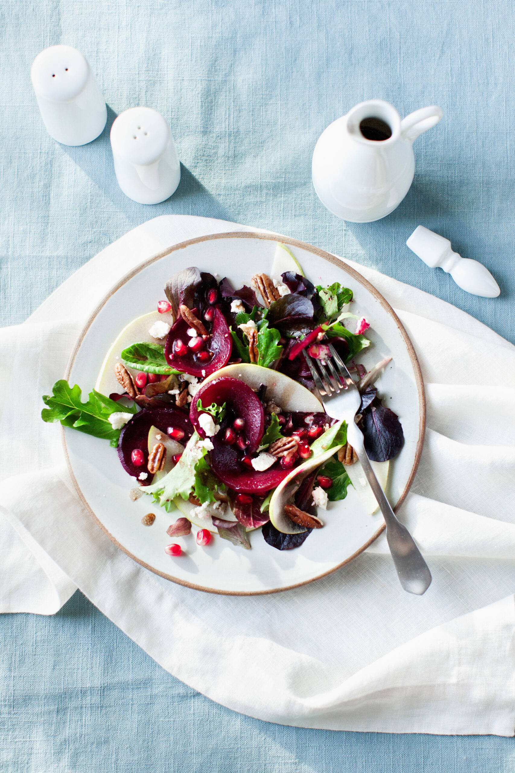Winter beet salad